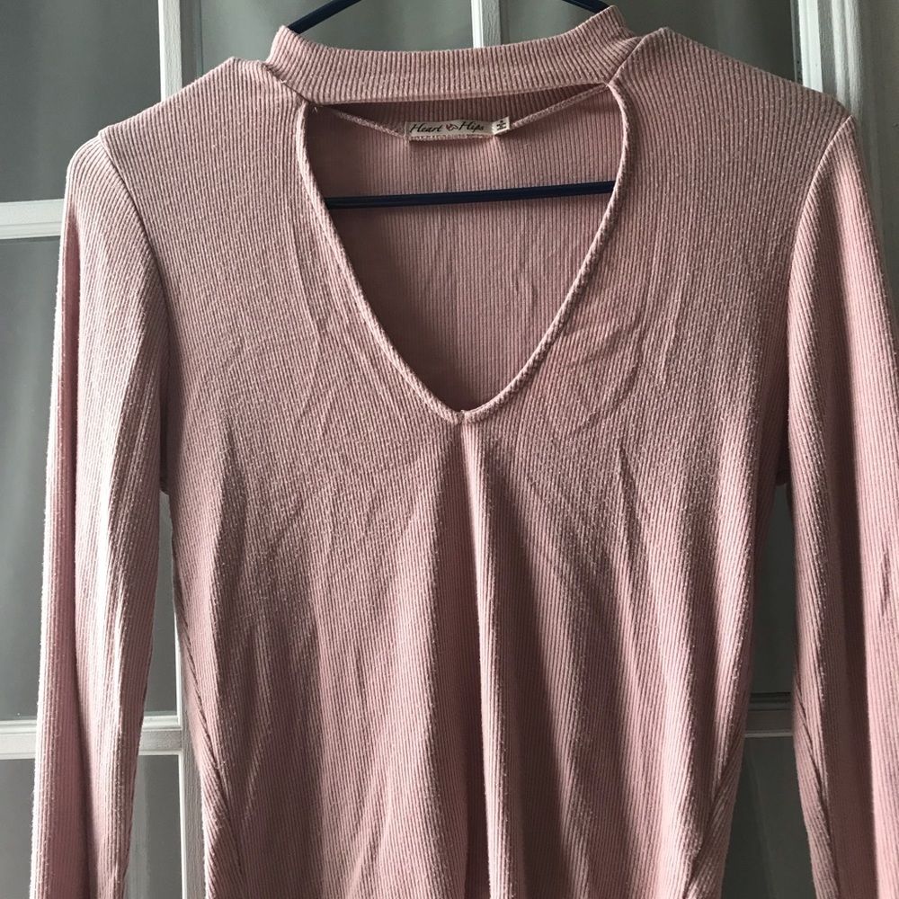 F21 Dusty Pink Longsleeve